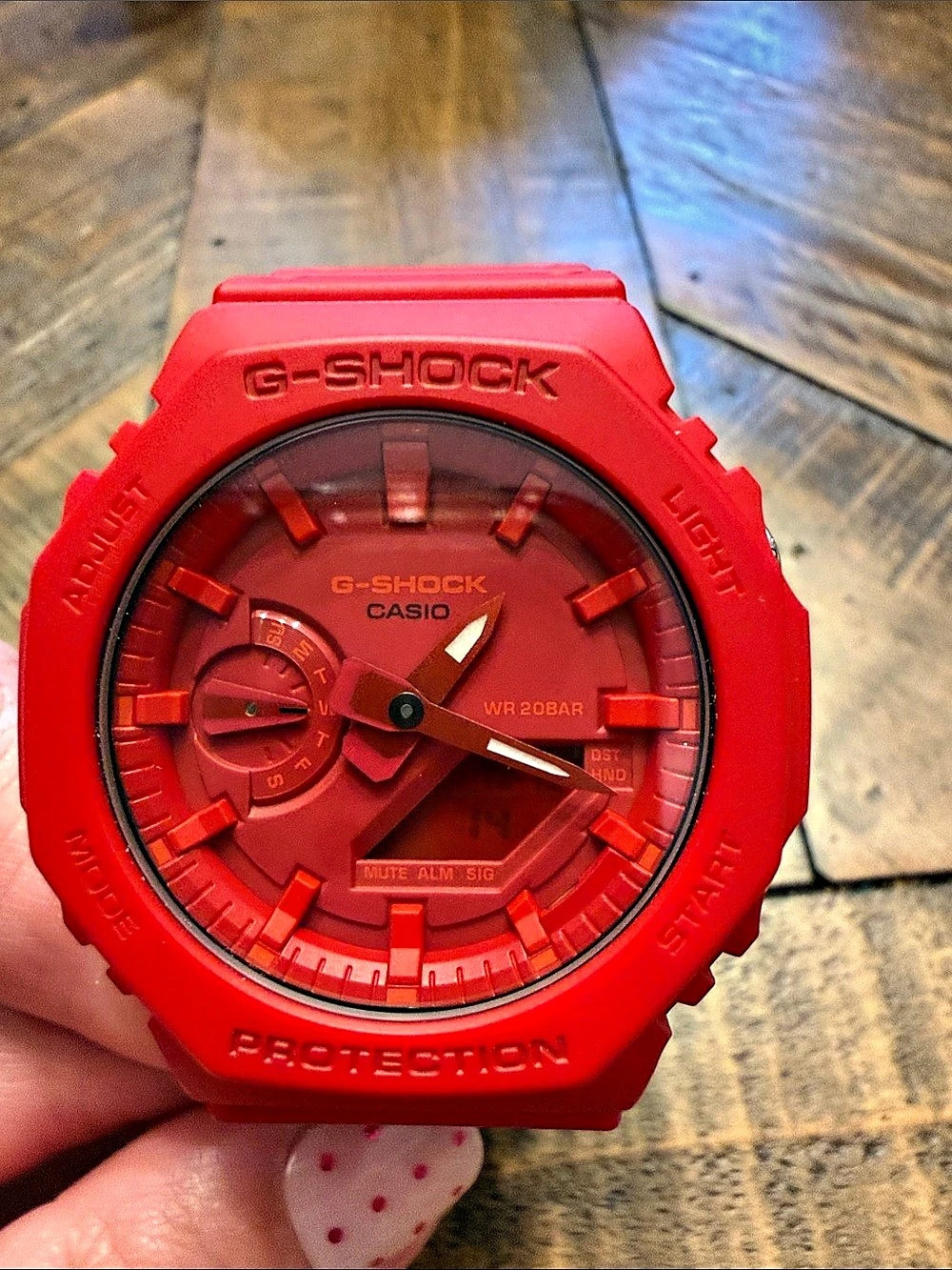 G-Shock GA2100 Red Watch Like New